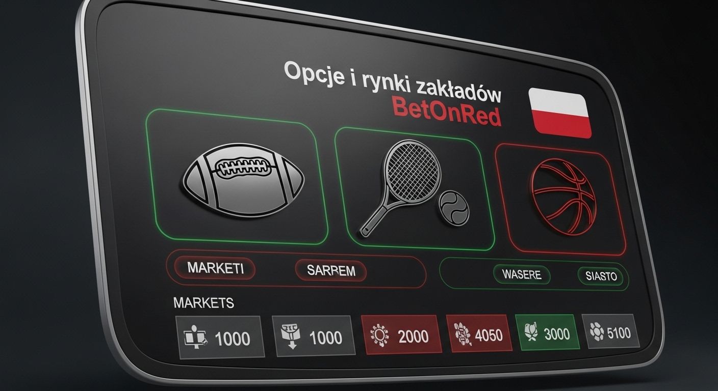 Opcje i rynki zakładów match betting